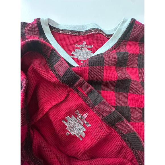 Cuddl Duds Red Buffalo Plaid Thermal Set - Girls medium - Picture 3 of 5